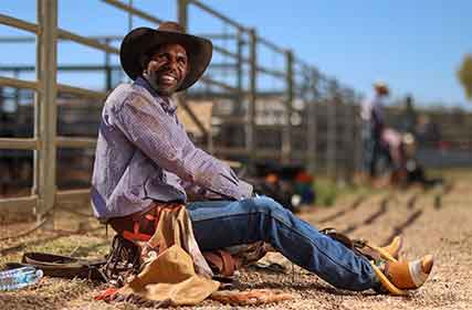 Plenty of thrilling action in indigenous rodeo championships