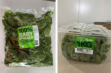 Consumers can be confident in buying leafy green vegetables after recall
